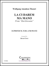 La Ci Darem Ma Mano Low Brass Duet with Piano P.O.D. cover